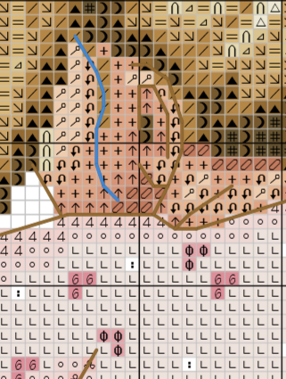 Cross Stitch Pattern β Mom and daughter