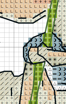 Counted Cross stitch pattern Mouse