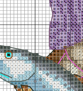 Winter fishing, Cross stitch pattern, Modern cross stitch, Counted cross stitch, Gnomes cross stitch