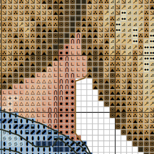 Cross Stitch Pattern β Mother with Children
