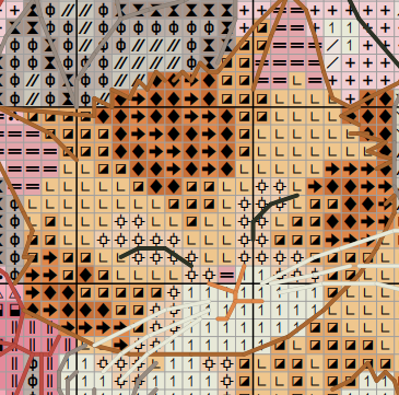 Cozy Cat Gnome Cross Stitch Pattern PDF