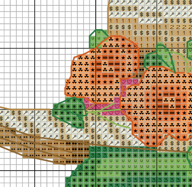 Female Gardener, Cross stitch pattern, Gnomes cross stitch, Floral cross stitch, Spring cross stitch, Funny cross stitch