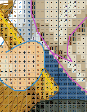 Carpenter, Cross stitch pattern, Counted cross stitch, Modern cross stitch
