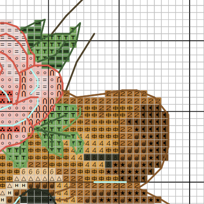 Cross stitch pattern, Beaver, Animal cross stitch, Counted cross stitch