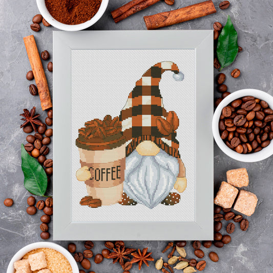 Coffee lover - Cross stitch pattern