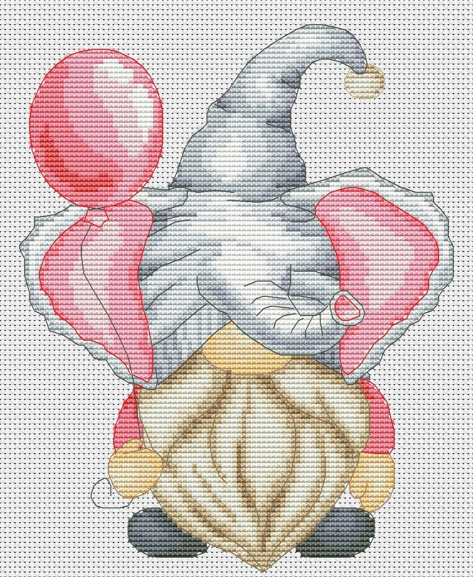 Elephant, Cross stitch pattern