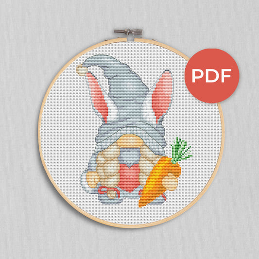 Bunny female, Cross stitch pattern