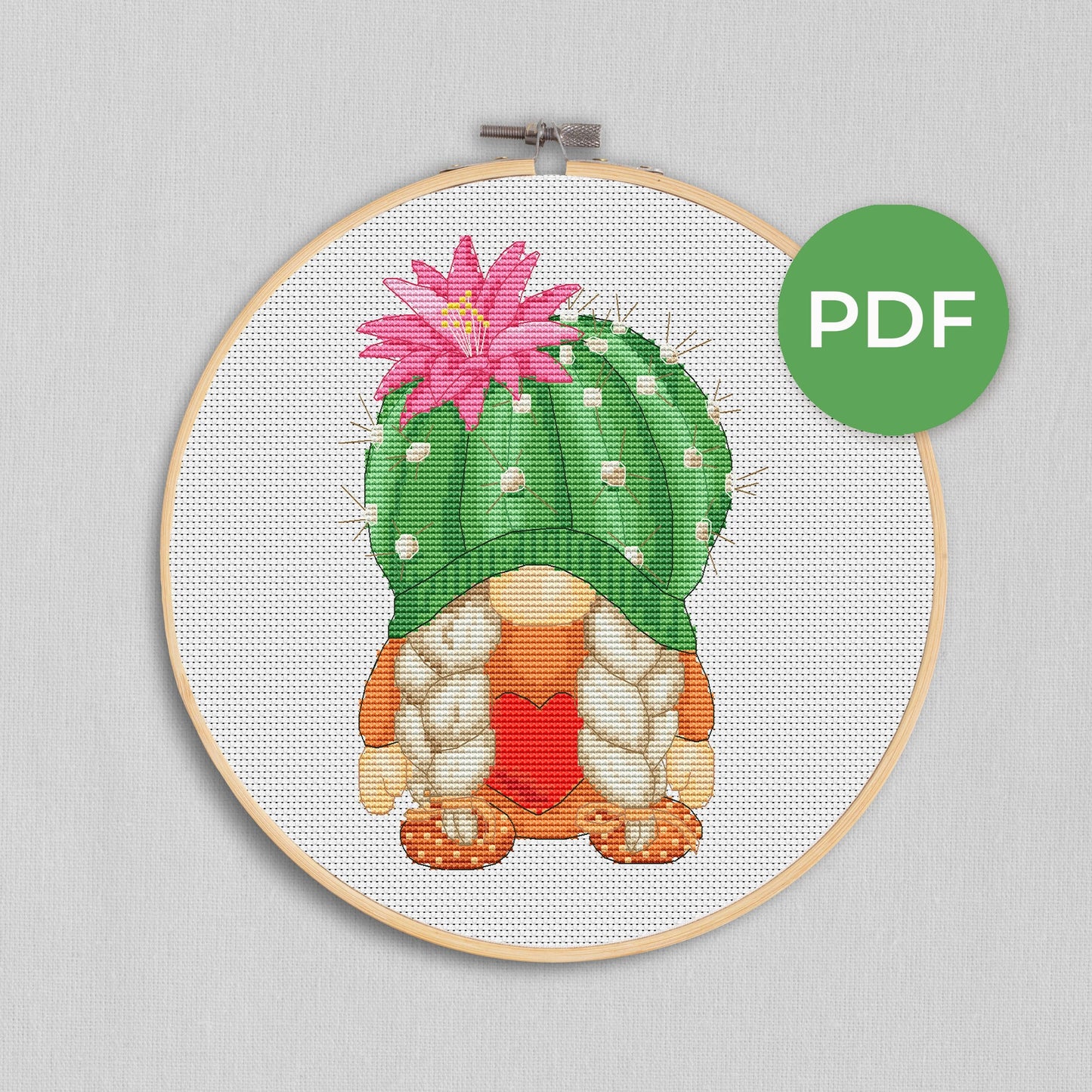 Cactus female, Cross stitch, Plant cross stitch, Gnomes cross stitch, Modern cross stitch, Floral cross stitch, Funny cross stitch
