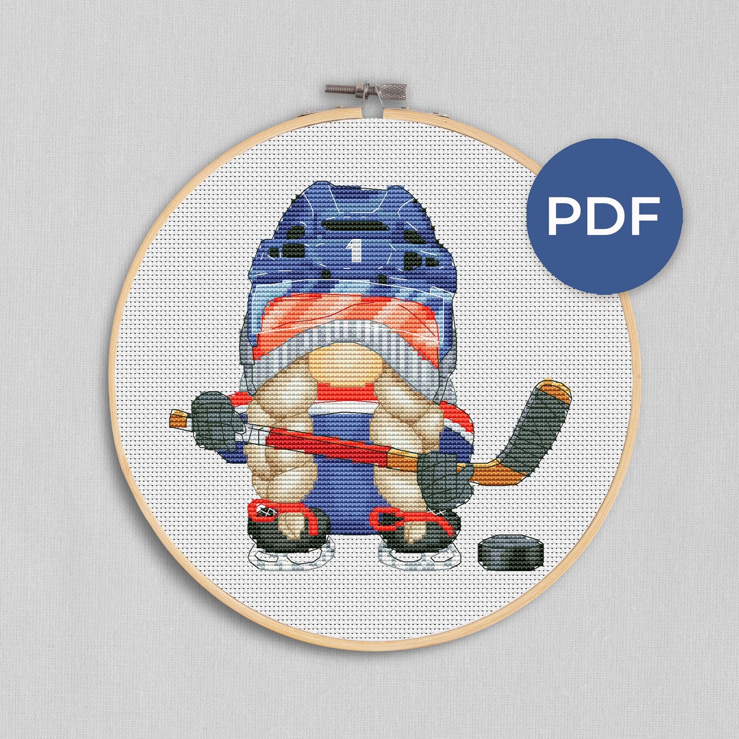 Hockey female, Cross stitch pattern, Sport cross stitch, Hockey cross stitch