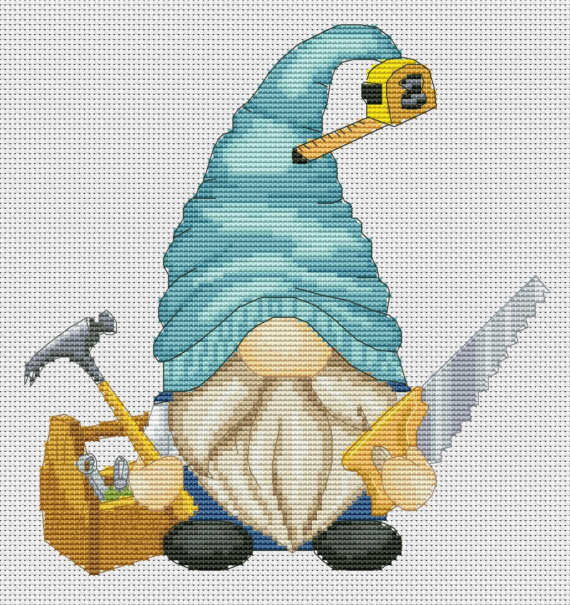 Carpenter, Cross stitch pattern, Counted cross stitch, Modern cross stitch