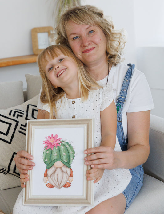From Hobby to 22,000 Patterns Sold: How Cutebroidery Became a Beloved Brand for Cross Stitch Gnome Lovers