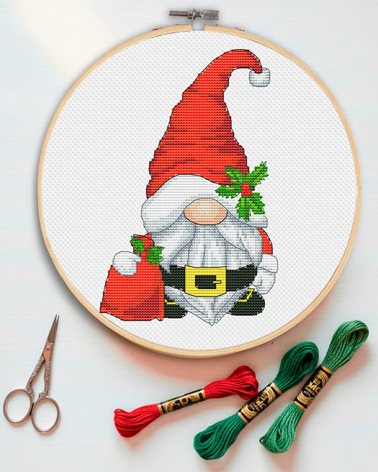 Cross stitch pattern, Santa Claus, Christmas cross stitch, Counted cross stitch