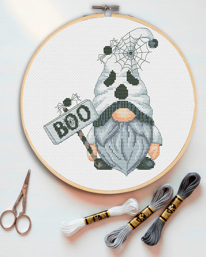 Ghost, Cross stitch pattern, Creepy cross stitch, Ghost cross stitch, Halloween cross stitch, Spider cross stitch, Web cross stitch