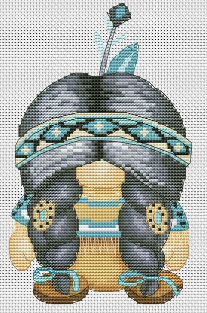 Cross stitch pattern Tribal female