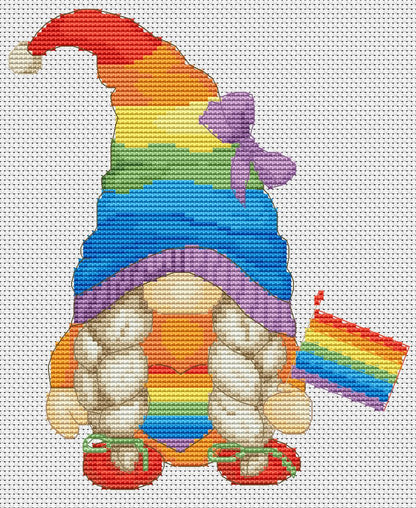 Counted Cross stitch pattern Pride female