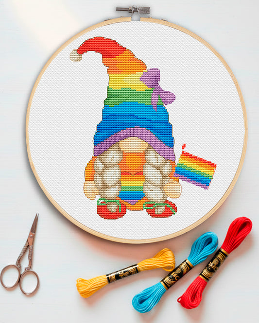 Counted Cross stitch pattern Pride female