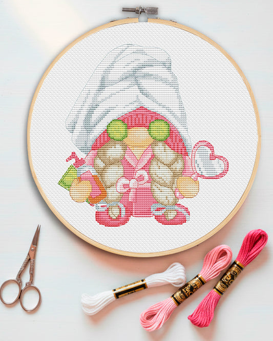 Spa, Cross stitch pattern, Relax cross stitch, Gnomes cross stitch, Modern cross stitch, Vacation cross stitch