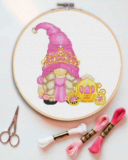 Princess, Cross stitch pattern, Royal cross stitch, Counted cross stitch, Princess cross stitch