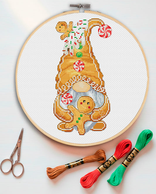Cross stitch pattern, Gingerbread house, Christmas cross stitch