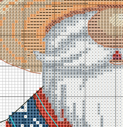 Chile Gnome Cross Stitch Pattern (PDF)