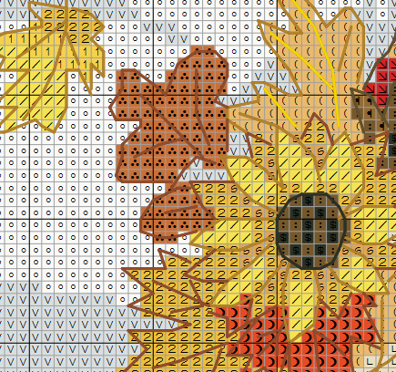 Hello fall, Autumn cross stitch, Cross stitch pattern, Modern cross stitch, Counted cross stitch