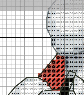 Christmas Gnome Cross Stitch Pattern -Christmas Decor Embroidery - Instant Download