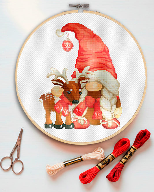 Cross stitch pattern Christmas Female