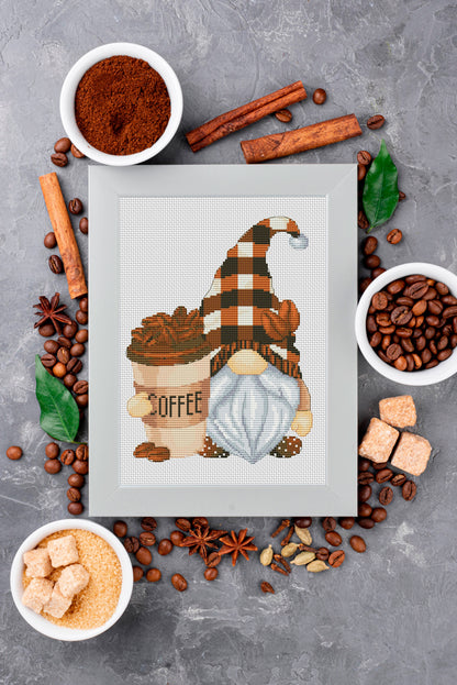 Coffee lover - Cross stitch pattern