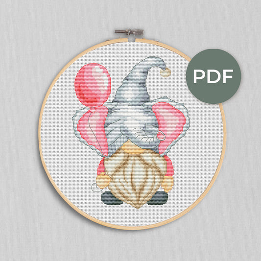 Elephant, Cross stitch pattern