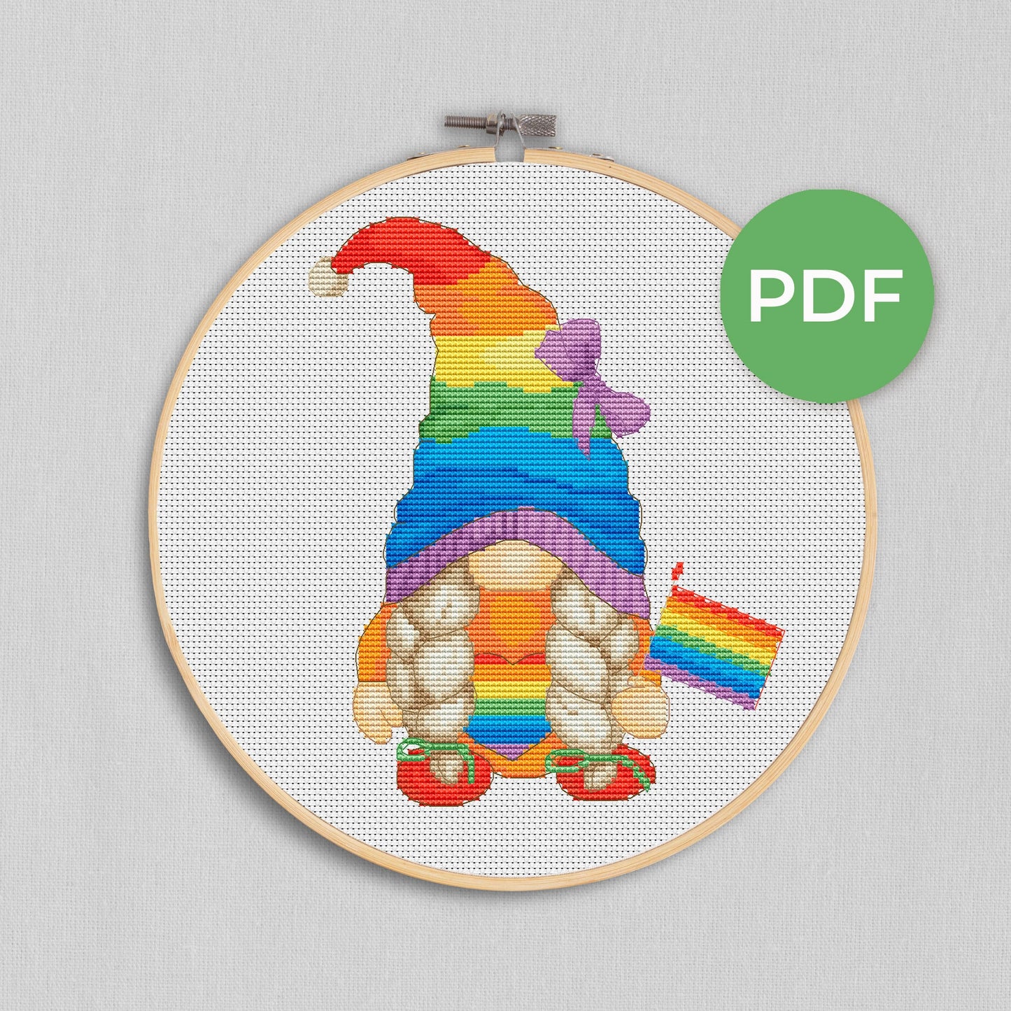 Counted Cross stitch pattern Pride female