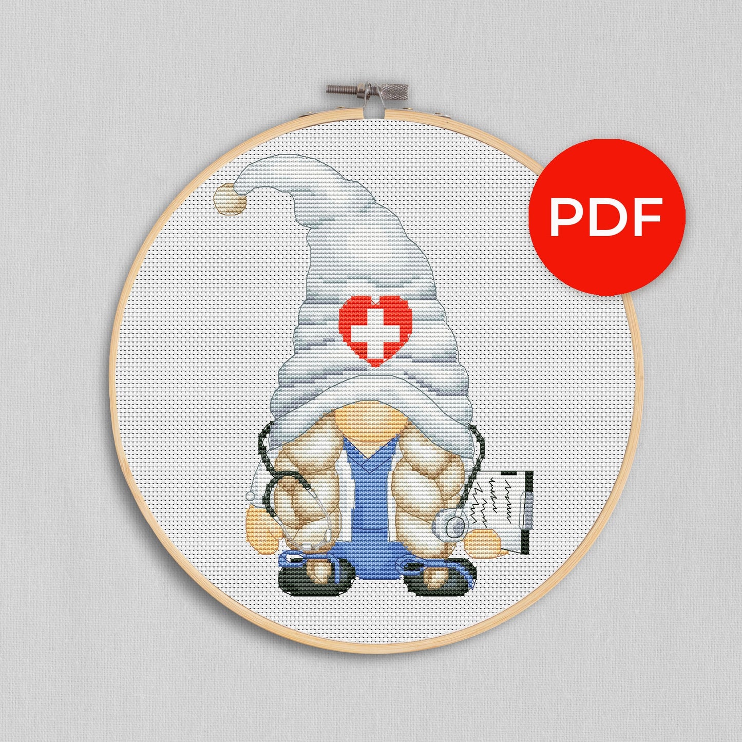 Cross stitch pattern - Doctor