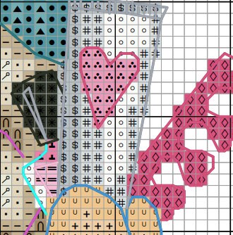 Cross stitch pattern, Nail technician, Gnomes cross stitch, Counted cross stitch