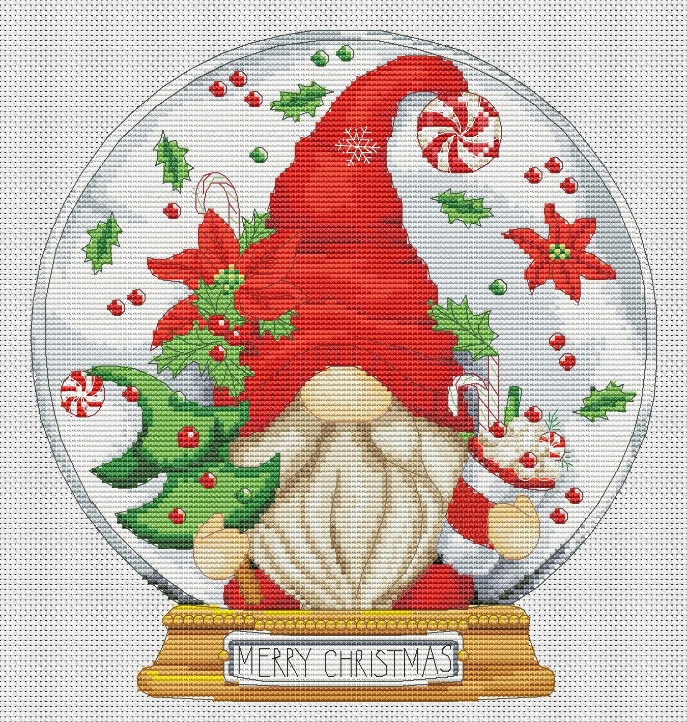 Christmas cross stitch, Cross stitch pattern, Modern cross stitch, Counted cross stitch