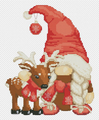 Cross stitch pattern Christmas Female