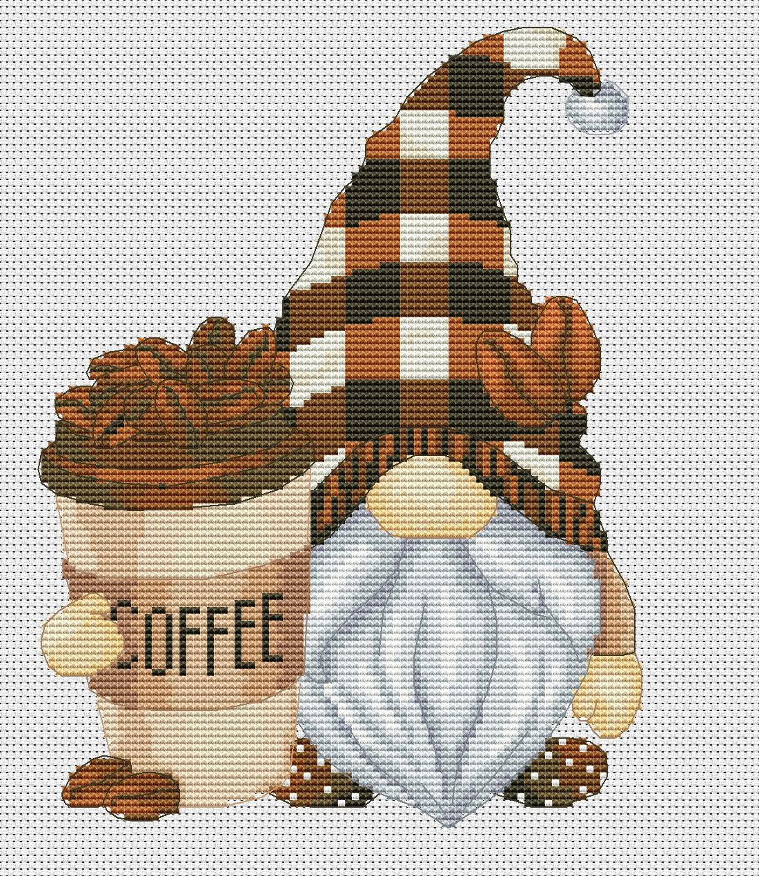 Coffee lover - Cross stitch pattern