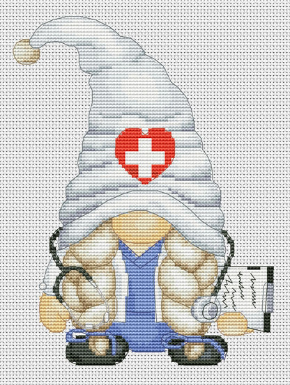 Cross stitch pattern - Doctor