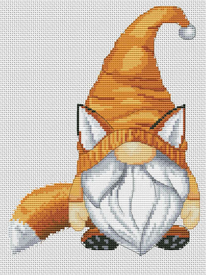 Fox, Cross stitch pattern, Animal cross stitch