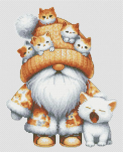 Cross stitch pattern Cat lover