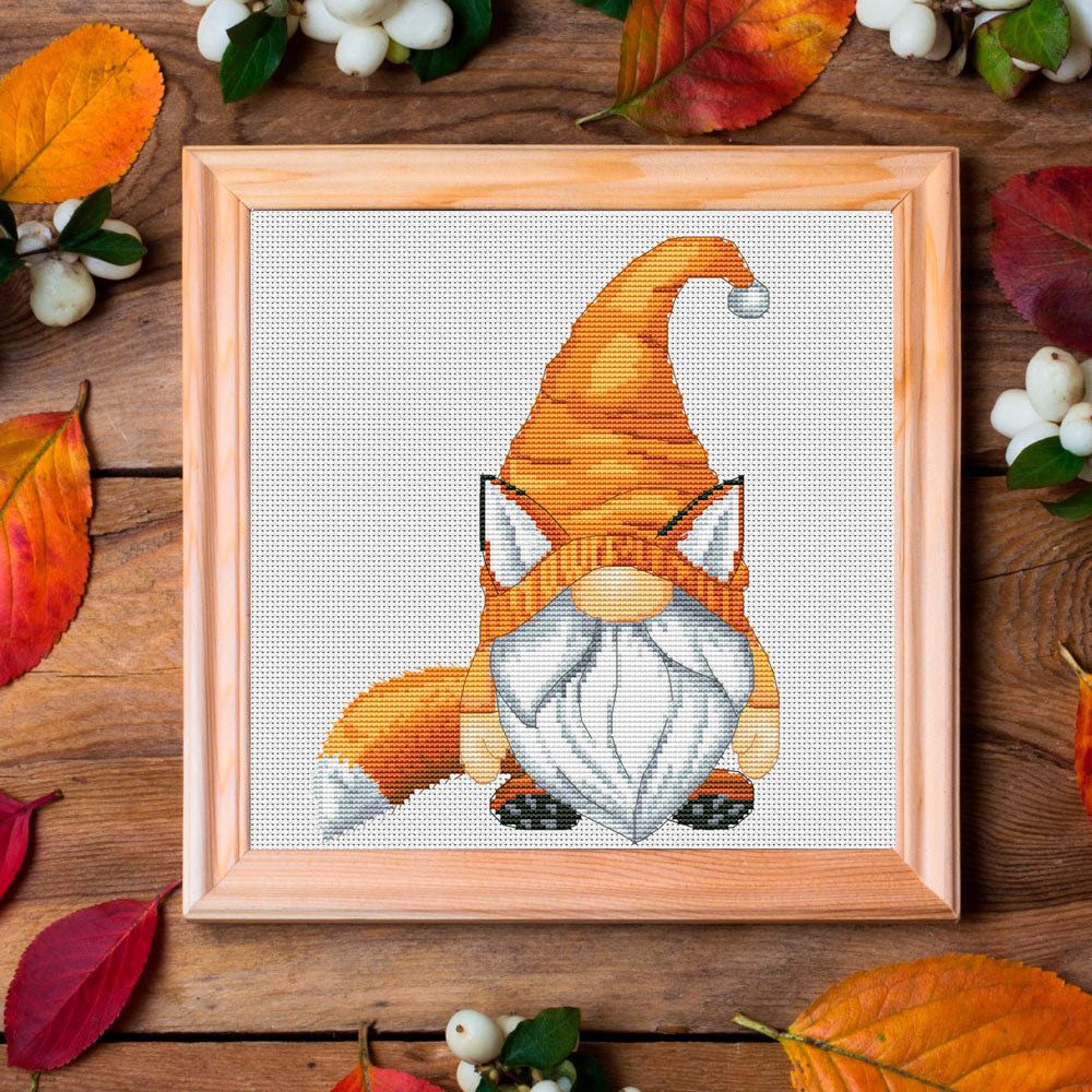 Fox, Cross stitch pattern, Animal cross stitch